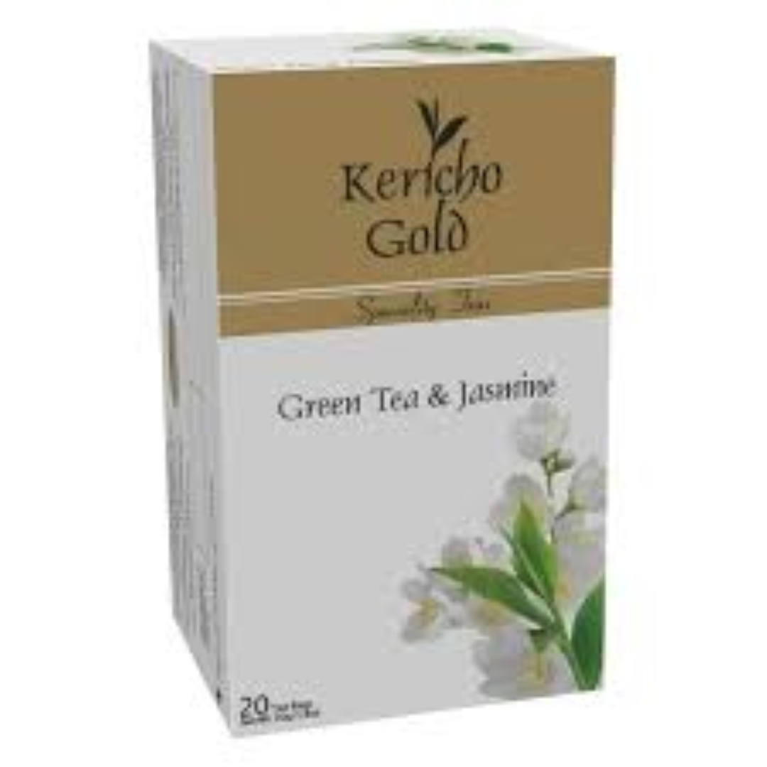KERICHO GOLD GREEN TEA &JASMINE 20 S